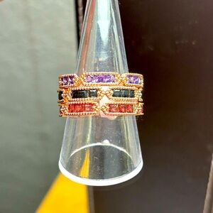 NWT BOMB PARTY FARMHOUSE UNICORN RINGS SIZE 10!